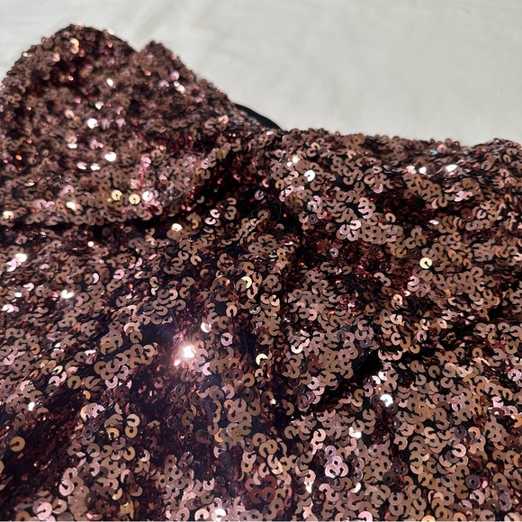 *New*Plus Sequin Sash Tube Mini Dress size 1X - Picture 8 of 11